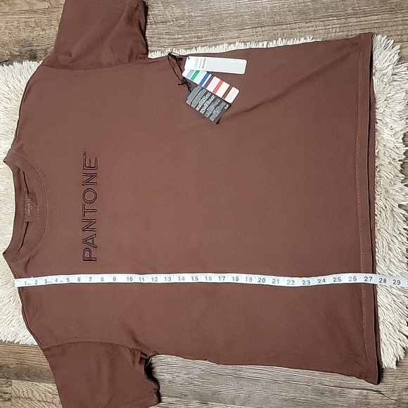Panetone x Forever 21 | Brown Embroidered T Shirt - Picture 8 of 11
